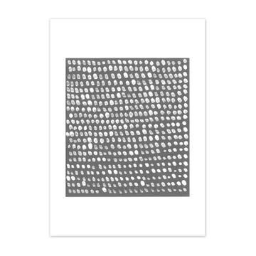 Poster Multitude gris - 50x70 cm - Scandi Living