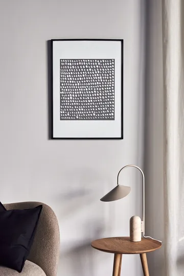 Poster Multitude gris - 50x70 cm - Scandi Living