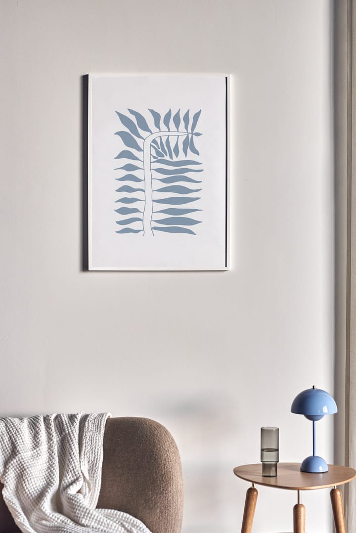 Poster Seeding bleu - 30x40 cm - Scandi Living