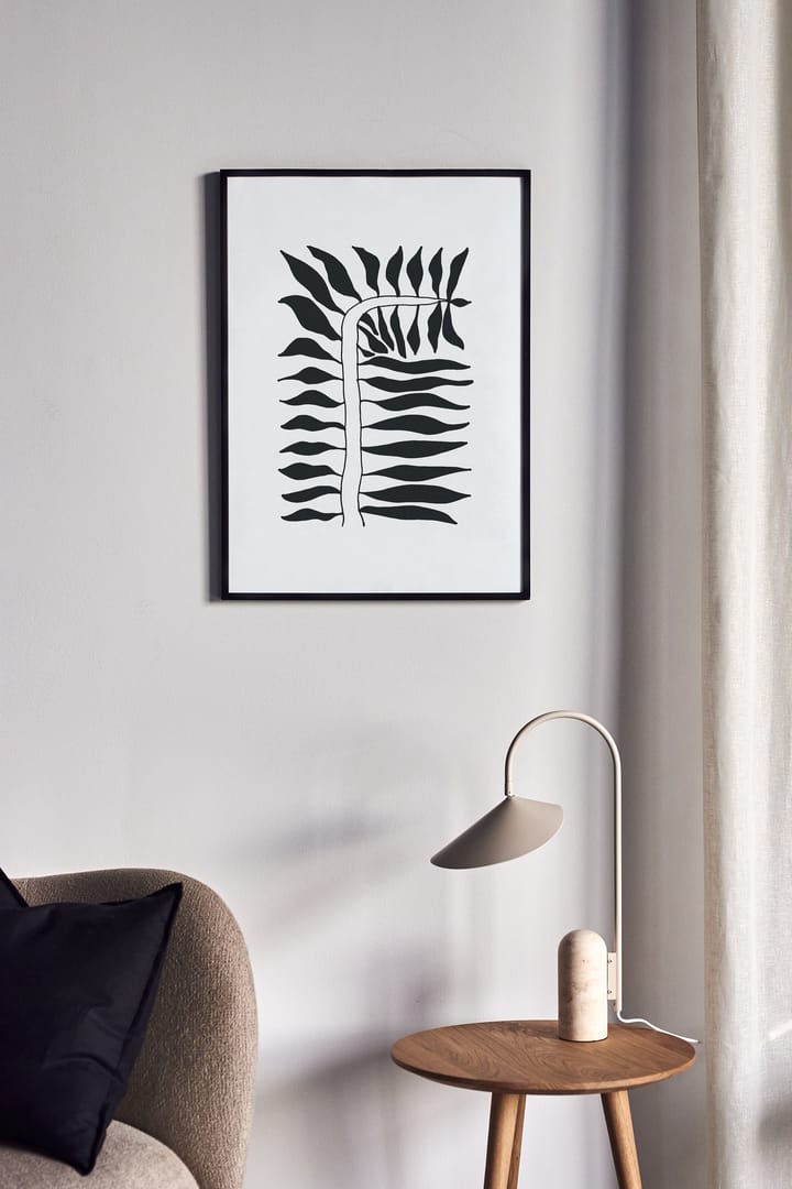 Poster Seeding noir, 30x40 cm Scandi Living