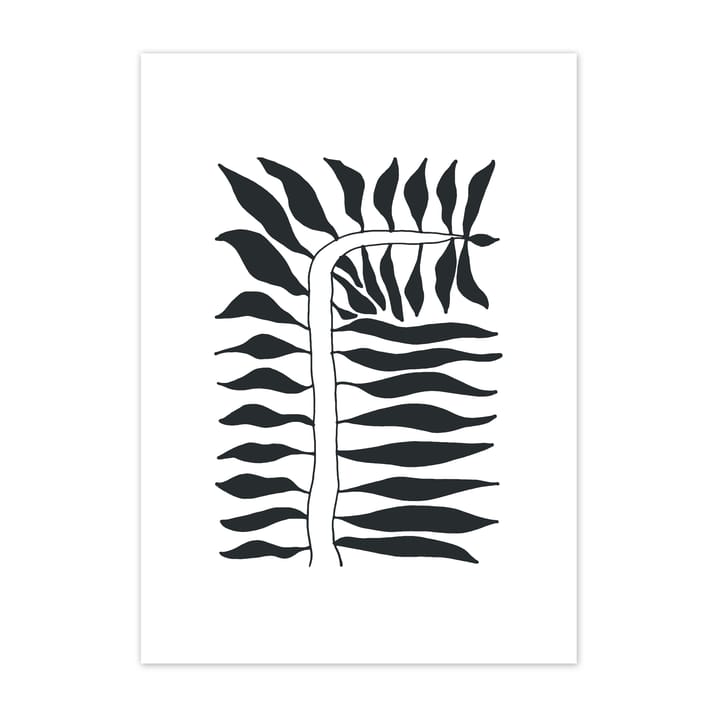 Poster Seeding noir - 40x50 cm - Scandi Living