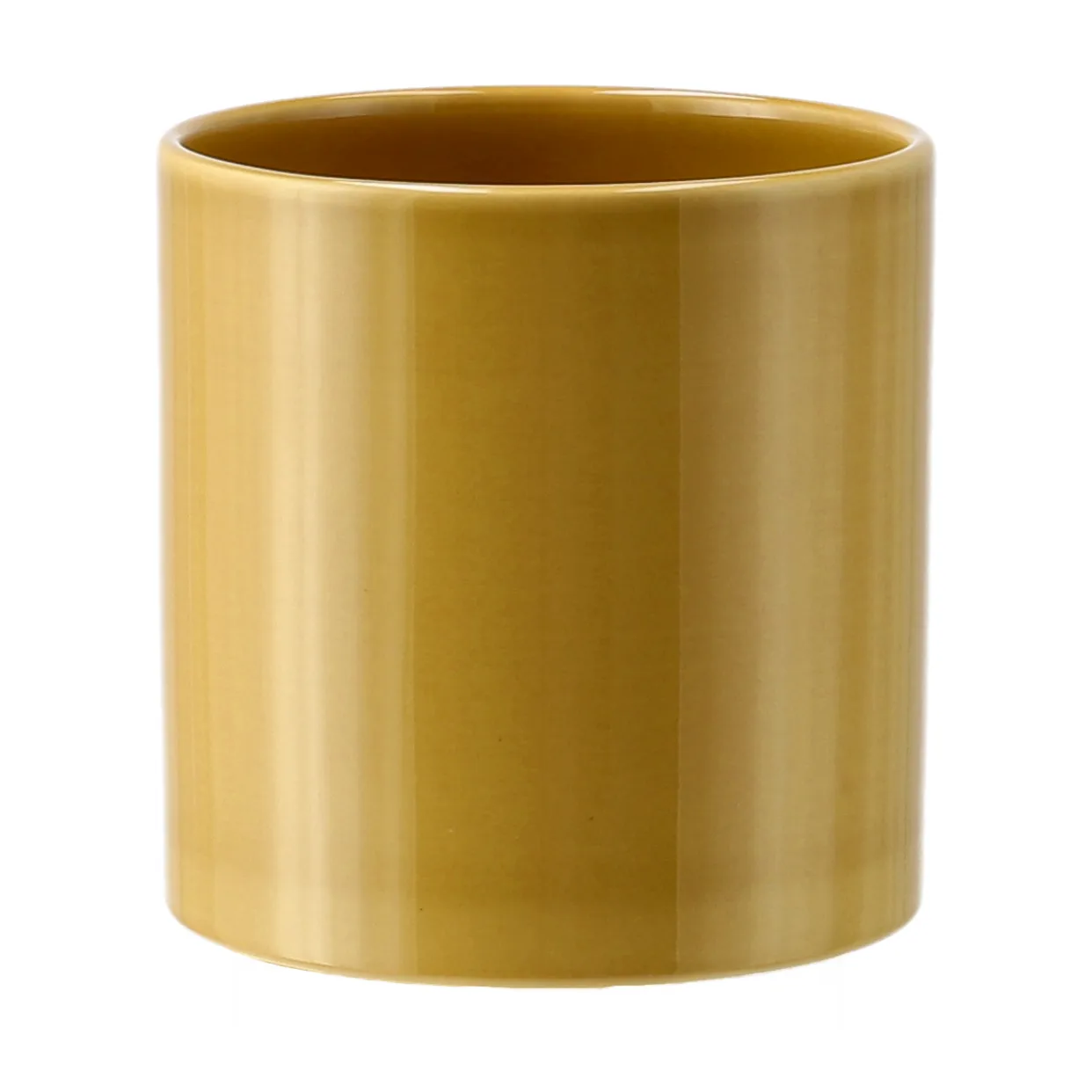 Pot de fleur Sleek Ø12 cm, Moutarde Scandi Living