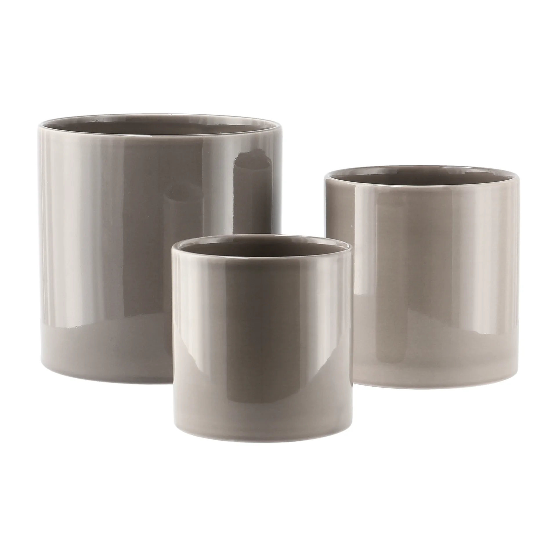 Pot de fleur Sleek Ø19 cm, Beige Scandi Living