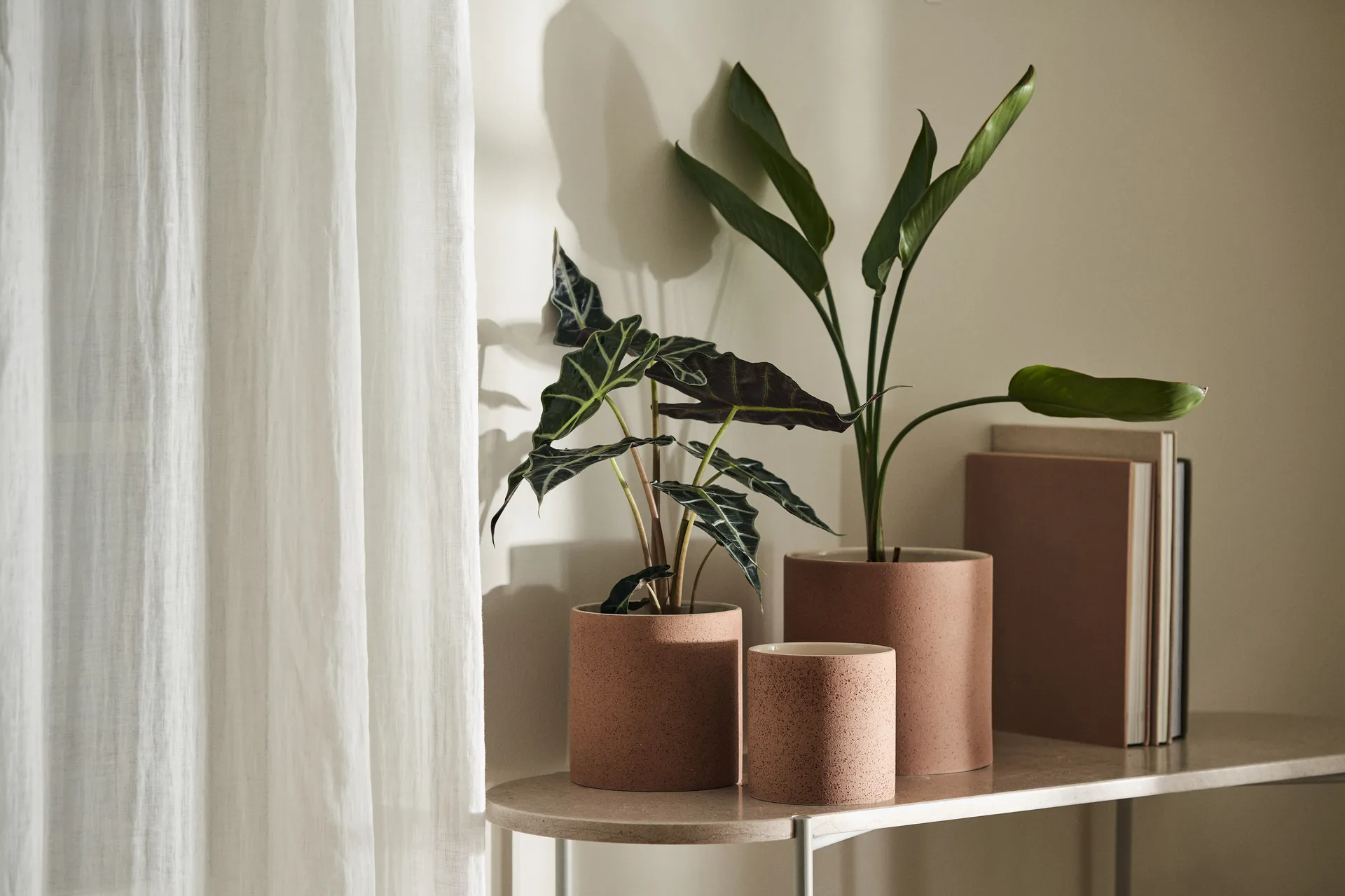 Pot de fleur Speckled Ø12 cm, Rouille Scandi Living