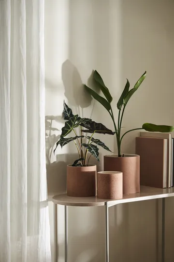 Pot de fleur Speckled Ø19 cm - Rouille - Scandi Living