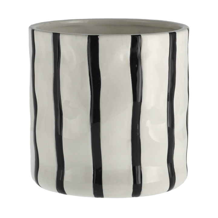 Pot Thrive Ø16 cm - Blanc-noir - Scandi Living
