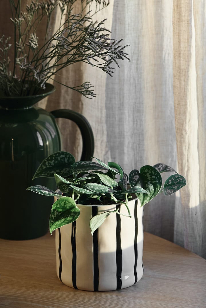 Pot Thrive Ø16 cm, Blanc-noir Scandi Living