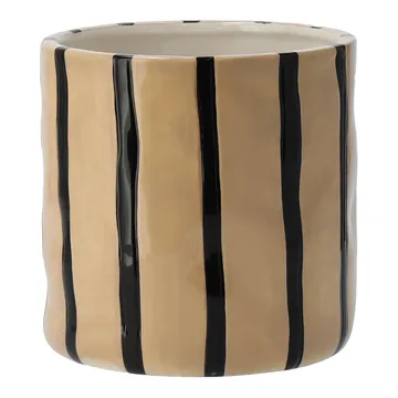 Pot Thrive Ø20 cm - Beige-noir - Scandi Living