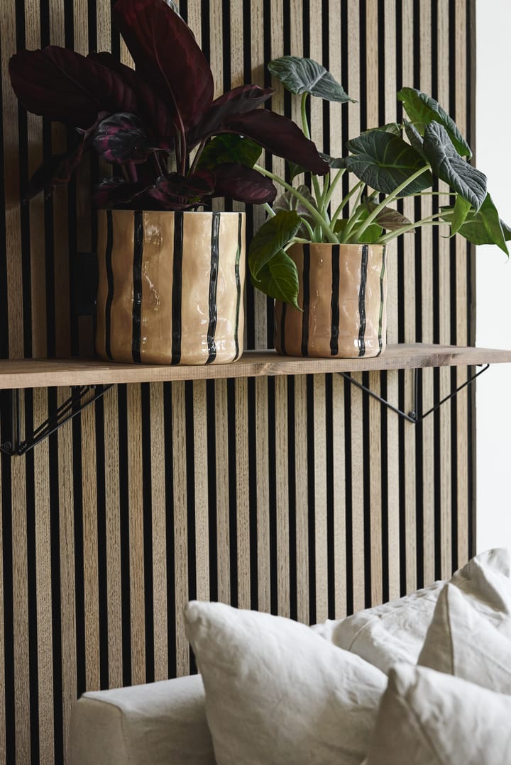 Pot Thrive Ø20 cm, Beige-noir Scandi Living