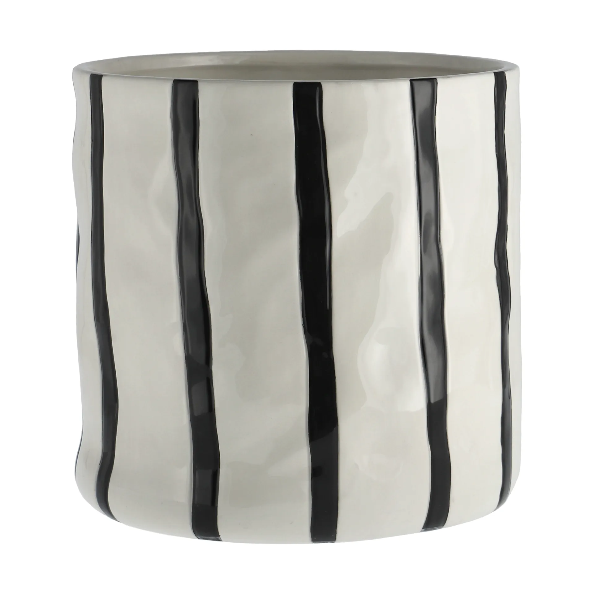 Pot Thrive Ø20 cm, Blanc-noir Scandi Living
