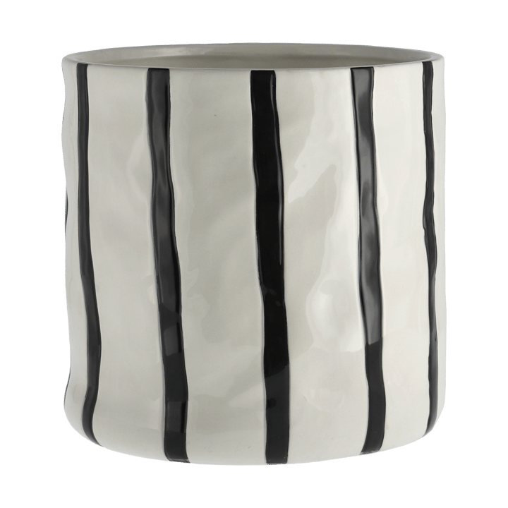Pot Thrive Ø20 cm - Blanc-noir - Scandi Living