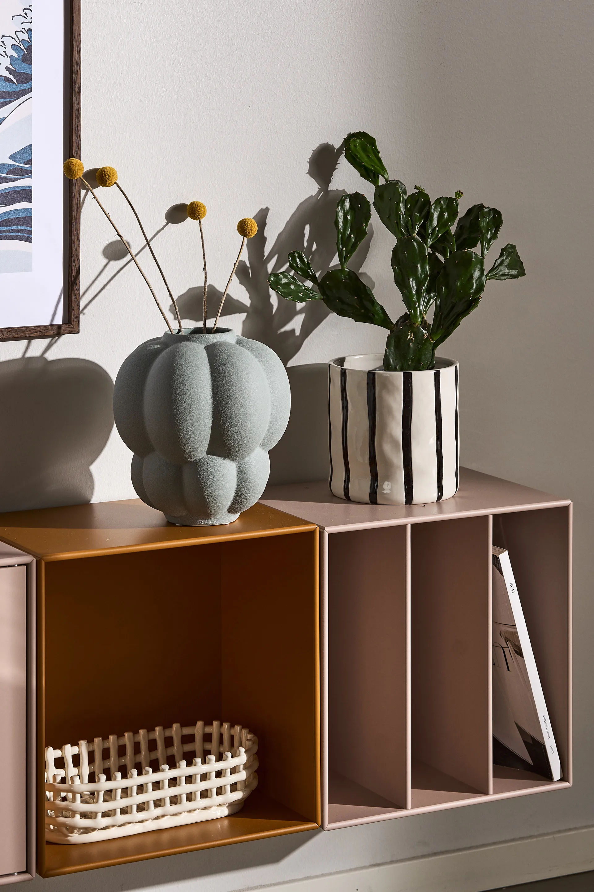 Pot Thrive Ø20 cm, Blanc-noir Scandi Living