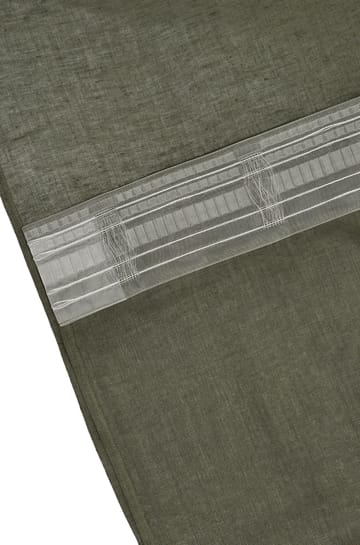 Rideau avec bande Serenity 129x250 cm - Forest green - Scandi Living