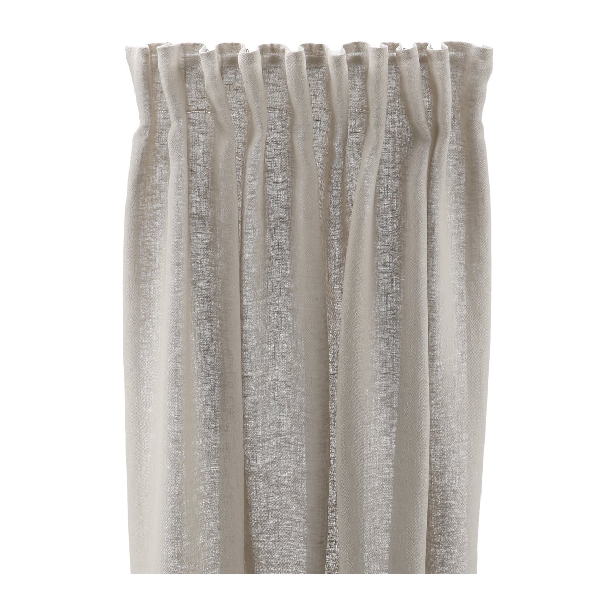 Scandi Living Rideau avec bande Tranquility 139x250 cm Greige