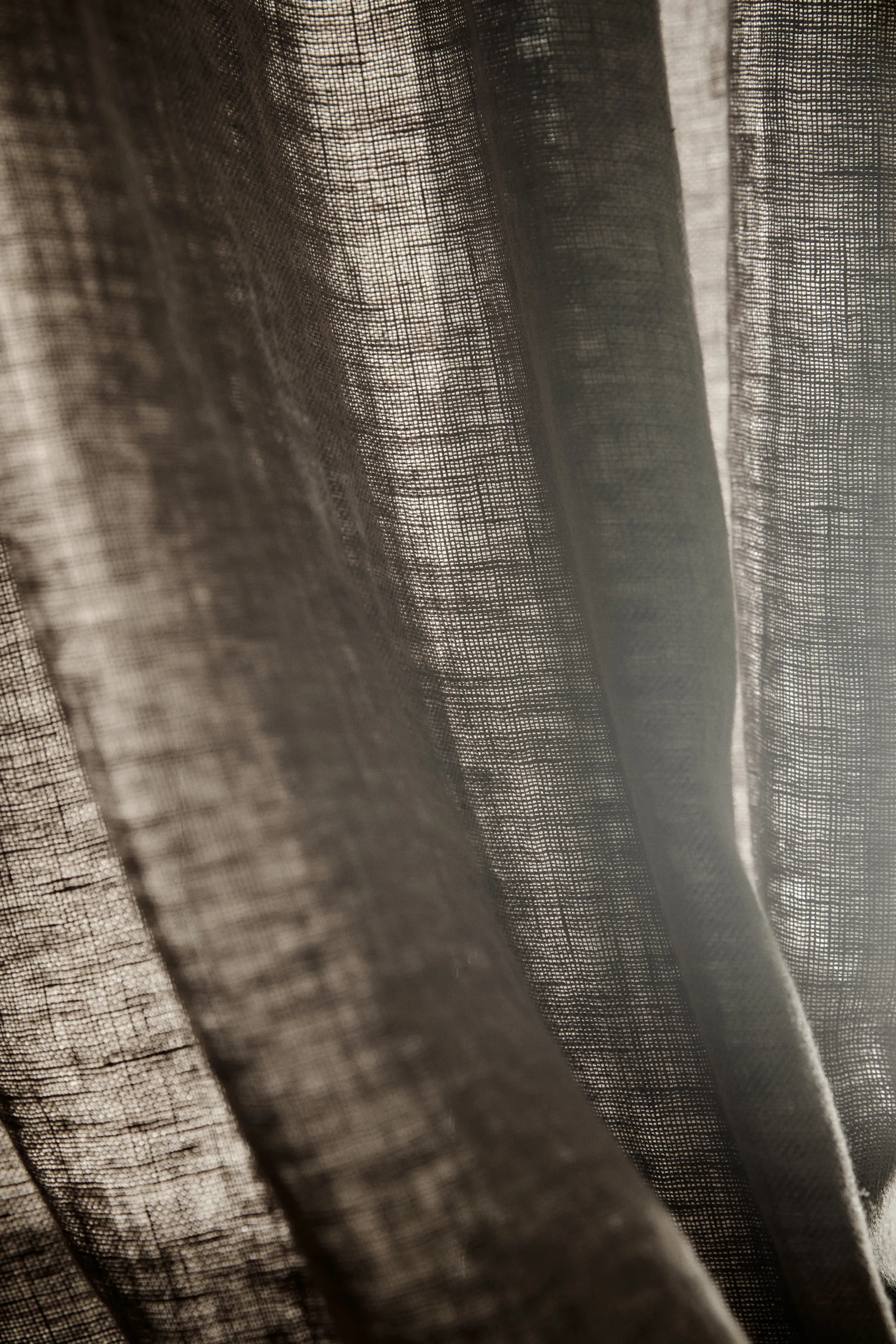 Rideau avec bande Tranquility 139x250 cm, Sand Scandi Living