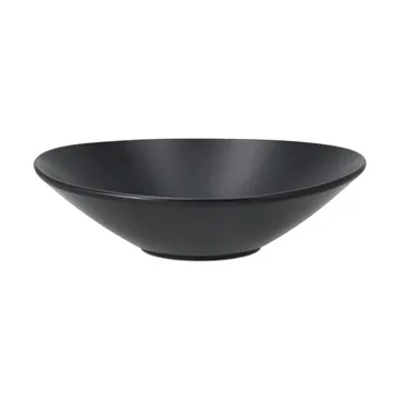 Saladier Terra - Noir en grès, Ø30 cm - Scandi Living