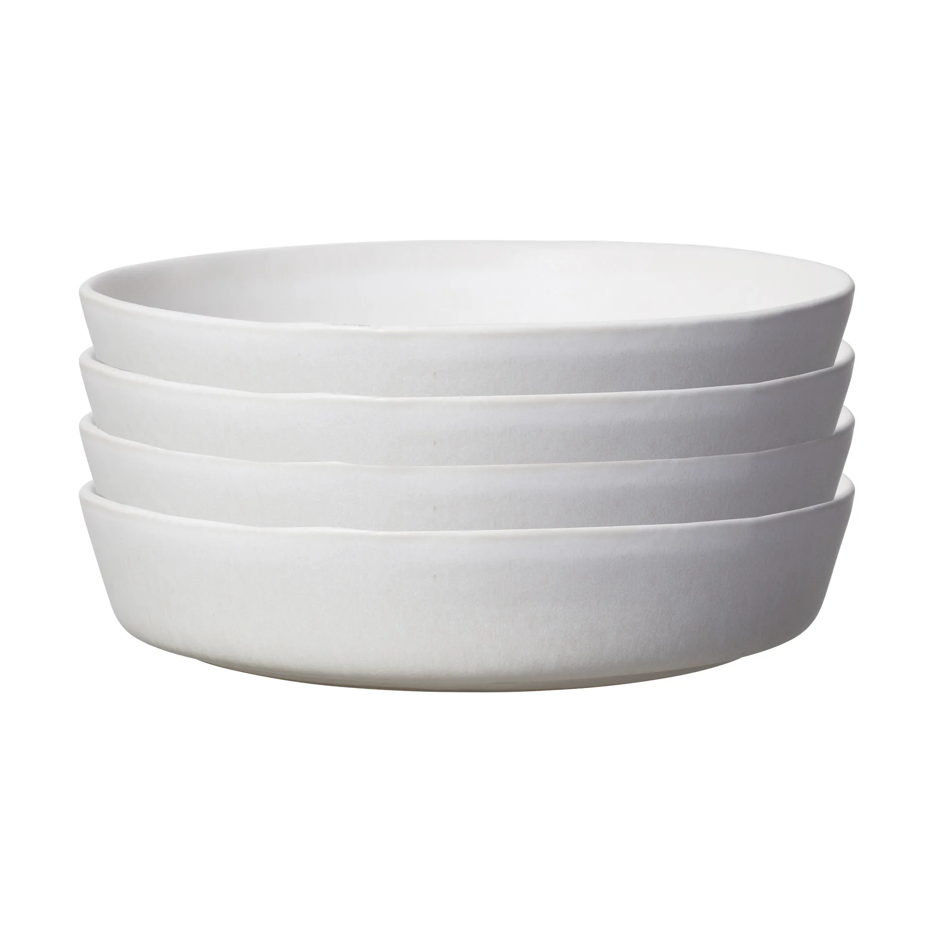 Sandsbro assiette à pâtes Blanc cassé, Ø23 cm, lot de 4,  Scandi Living