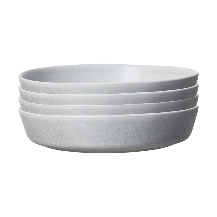 Sandsbro assiette à pâtes gris clair, Ø23 cm, lot de 4 - Scandi Living