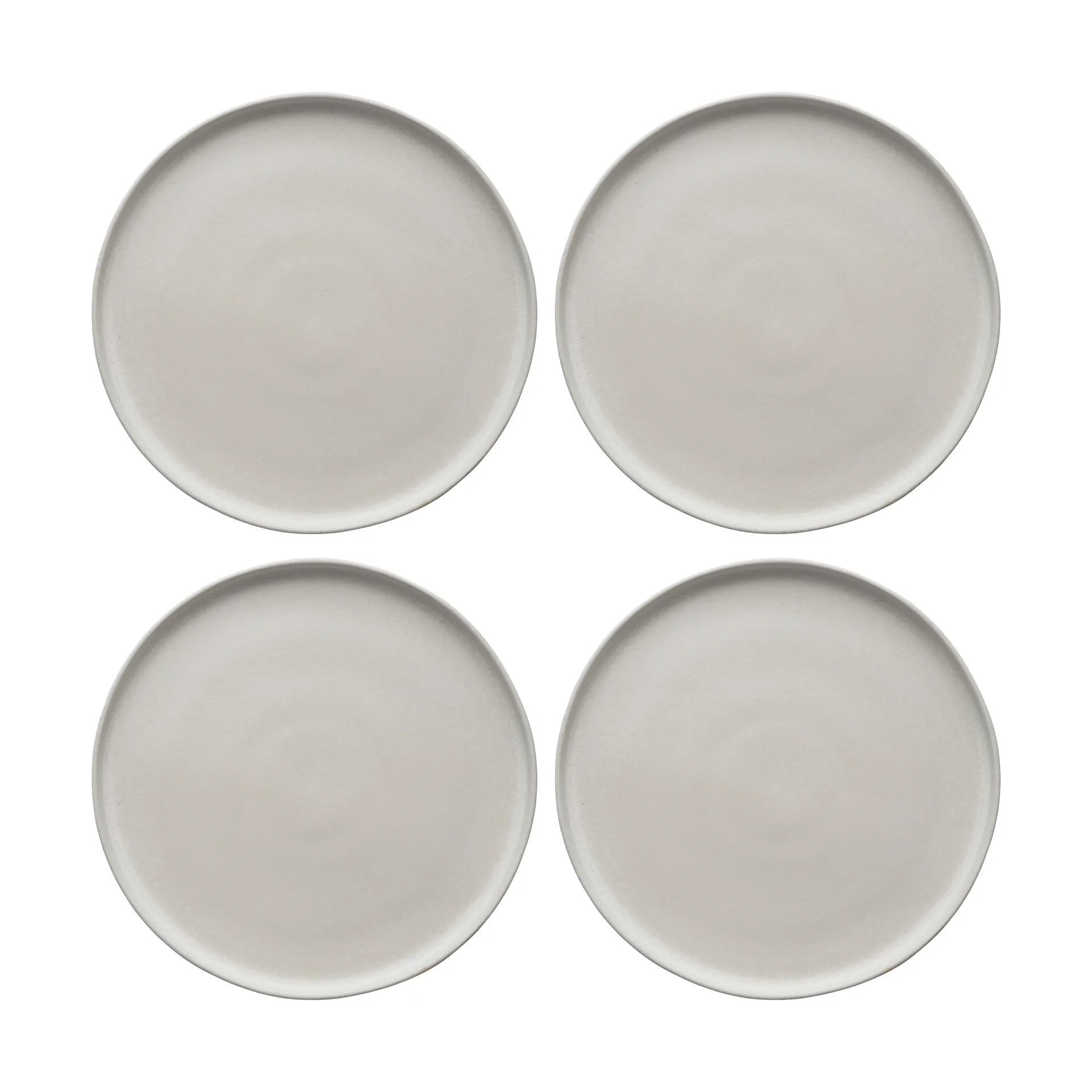 Sandsbro assiette Blanc cassé, Ø26 cm, lot de 4,  Scandi Living