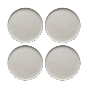 Sandsbro assiette Blanc cassé, Ø26 cm, lot de 4 - Scandi Living