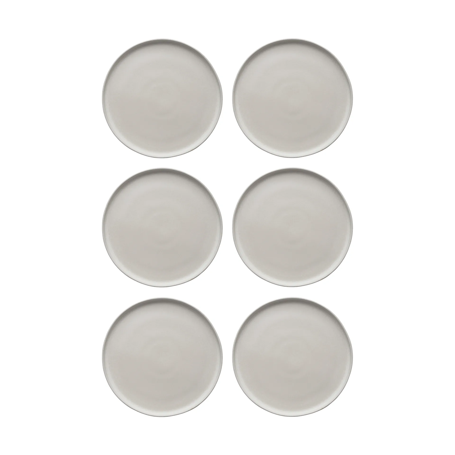 Sandsbro assiette Blanc cassé, Ø26 cm, lot de 6,  Scandi Living