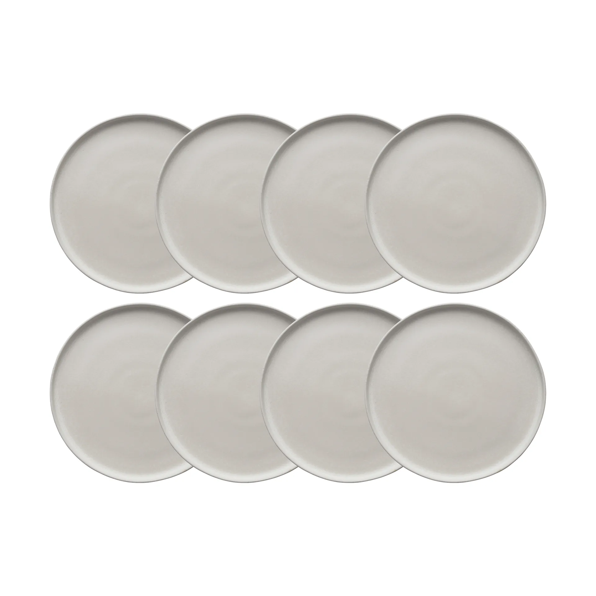 Scandi Living Sandsbro assiette Blanc cassé, Ø26 cm, lot de 8 Scandi Living Sandsbro assiette Blanc cassé, Ø26 cm, lot de 8