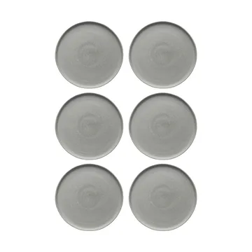 Sandsbro assiette gris clair, Ø26 cm, lot de 6 - Scandi Living