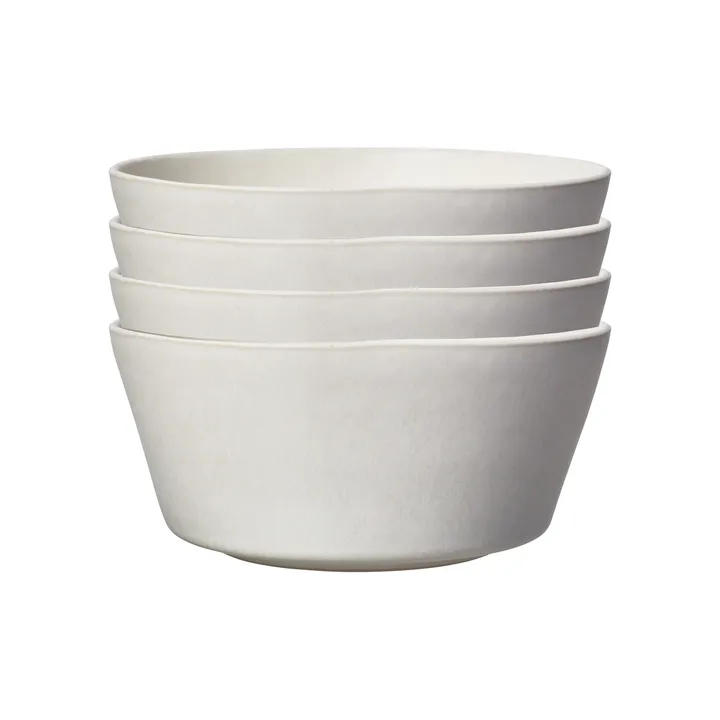 Sandsbro bol Blanc cassé, Ø15 cm, lot de 4 - Scandi Living