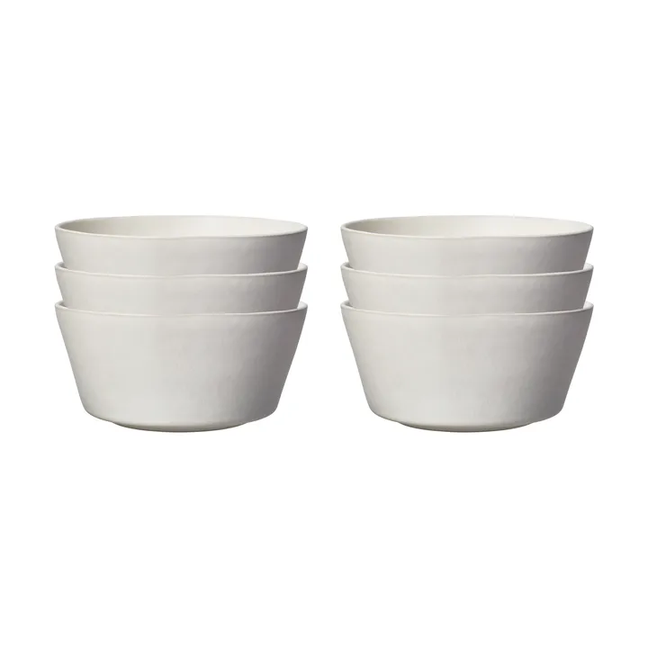 Sandsbro bol Blanc cassé, Ø15 cm, lot de 6 - Scandi Living