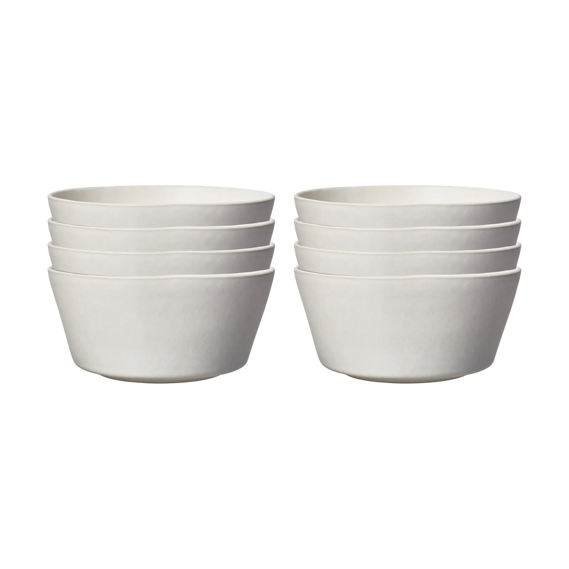 Scandi Living Sandsbro bol Blanc cassé, Ø15 cm, lot de 8 Scandi Living Sandsbro bol Blanc cassé, Ø15 cm, lot de 8