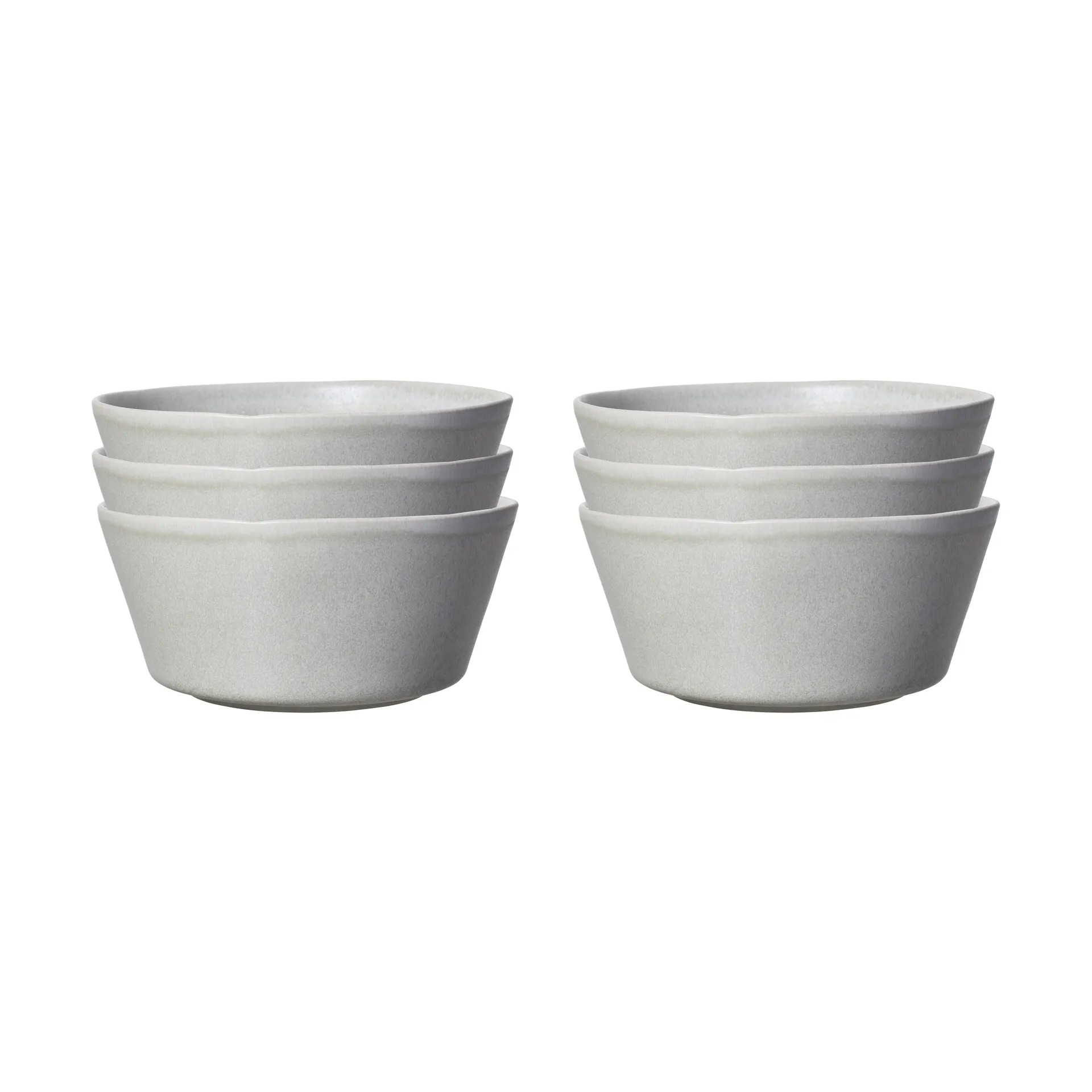 Scandi Living Sandsbro bol gris clair, Ø15 cm, lot de 6 Scandi Living Sandsbro bol gris clair, Ø15 cm, lot de 6
