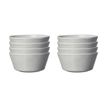 Sandsbro bol gris clair, Ø15 cm, lot de 8 - Scandi Living