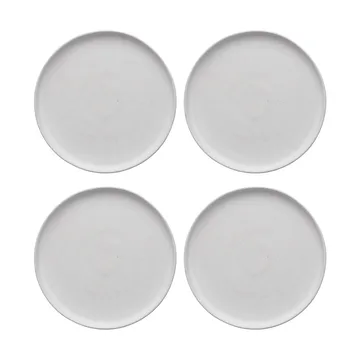 Sandsbro petite assiette Blanc cassé, Ø20 cm, lot de 4 - Scandi Living