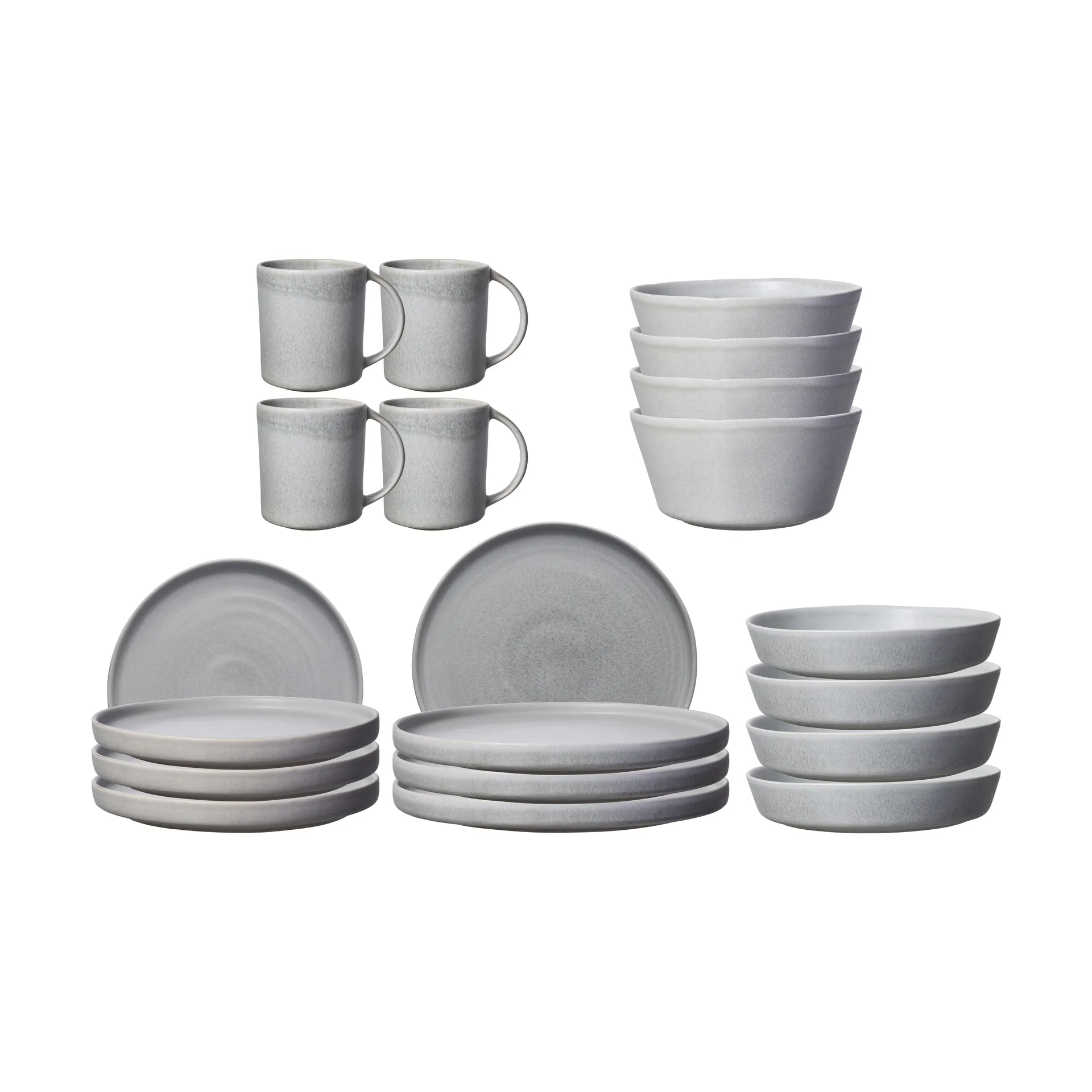 Sandsbro set de démarrage 20 pièces - Gris clair,  Scandi Living
