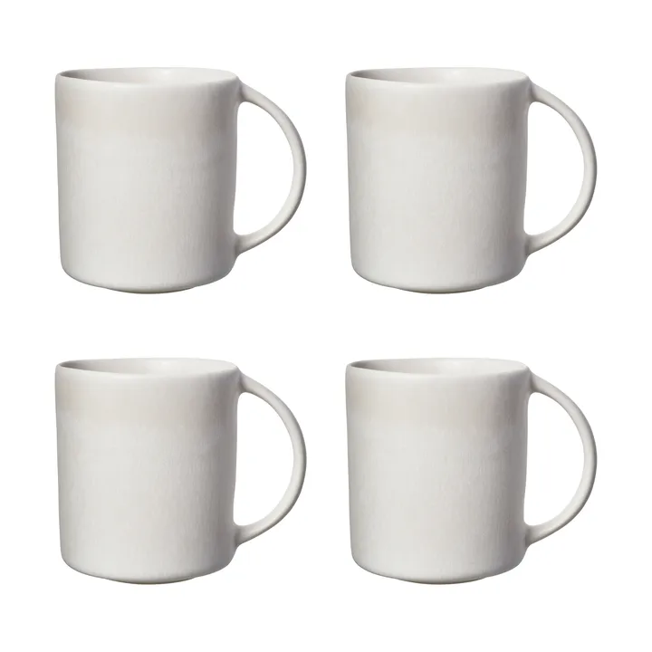 Sandsbro tasse Blanc cassé, 30 cl, lot de 4 - Scandi Living