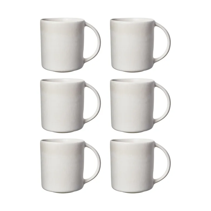 Sandsbro tasse Blanc cassé, 30 cl, lot de 6 - Scandi Living