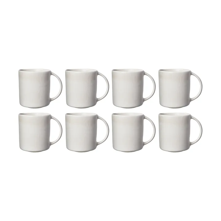 Sandsbro tasse Blanc cassé, 30 cl, lot de 8 - Scandi Living