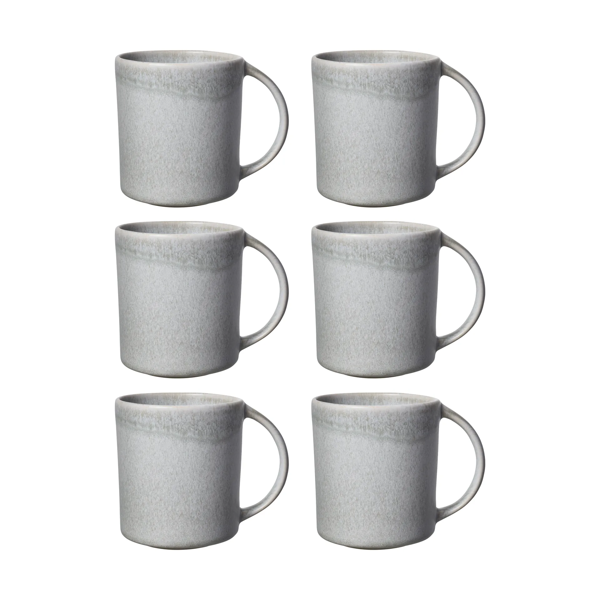 Sandsbro tasse gris clair, 30 cl, lot de 6,  Scandi Living