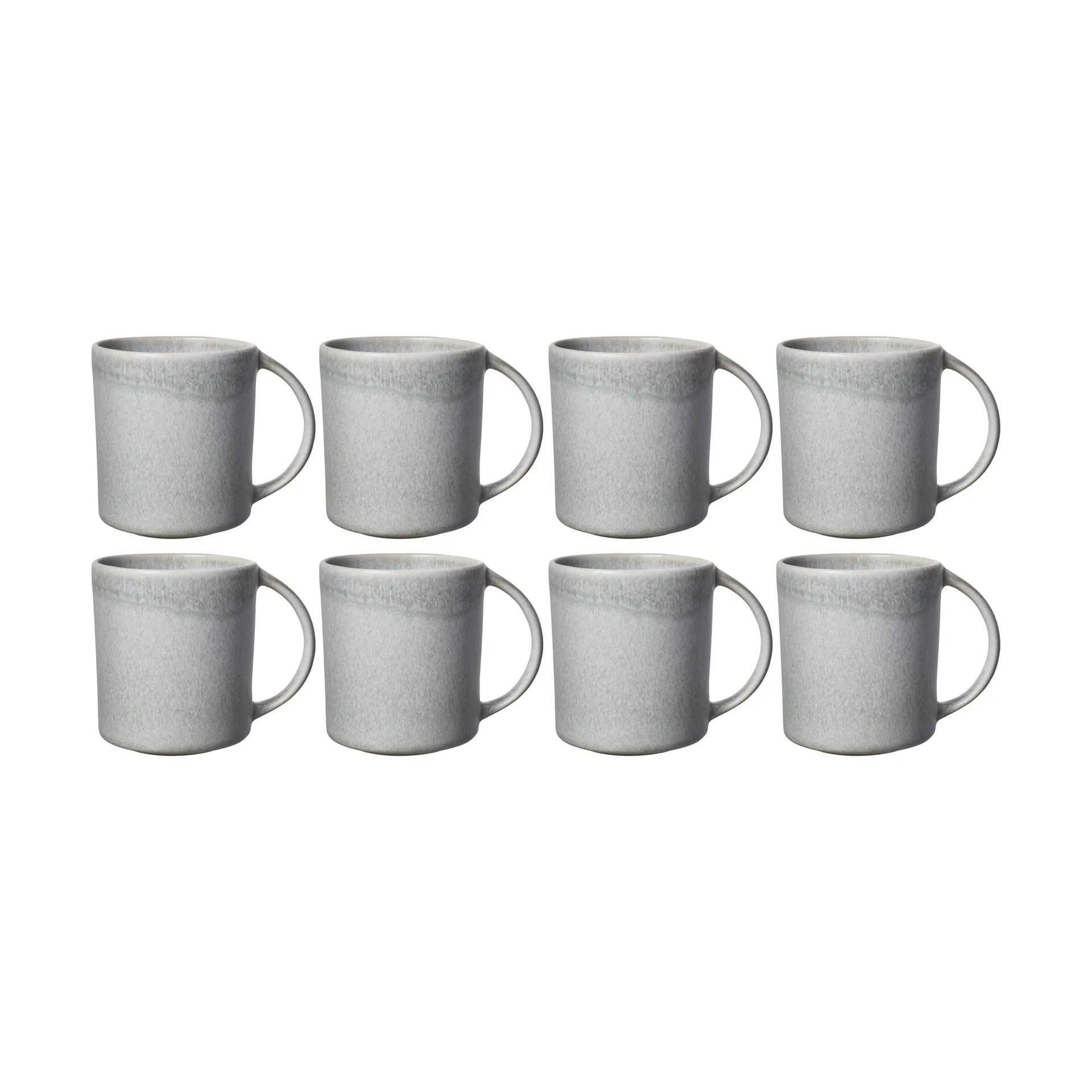 Sandsbro tasse gris clair, 30 cl, lot de 8,  Scandi Living