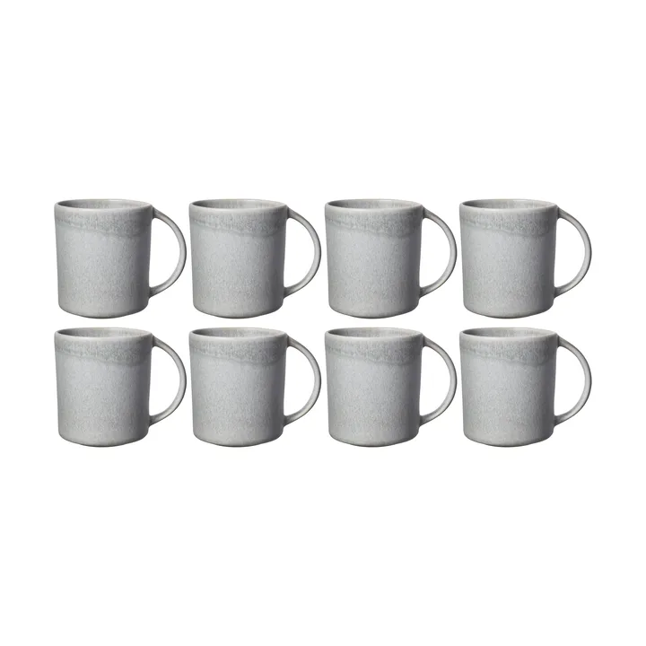 Sandsbro tasse gris clair, 30 cl, lot de 8 - Scandi Living
