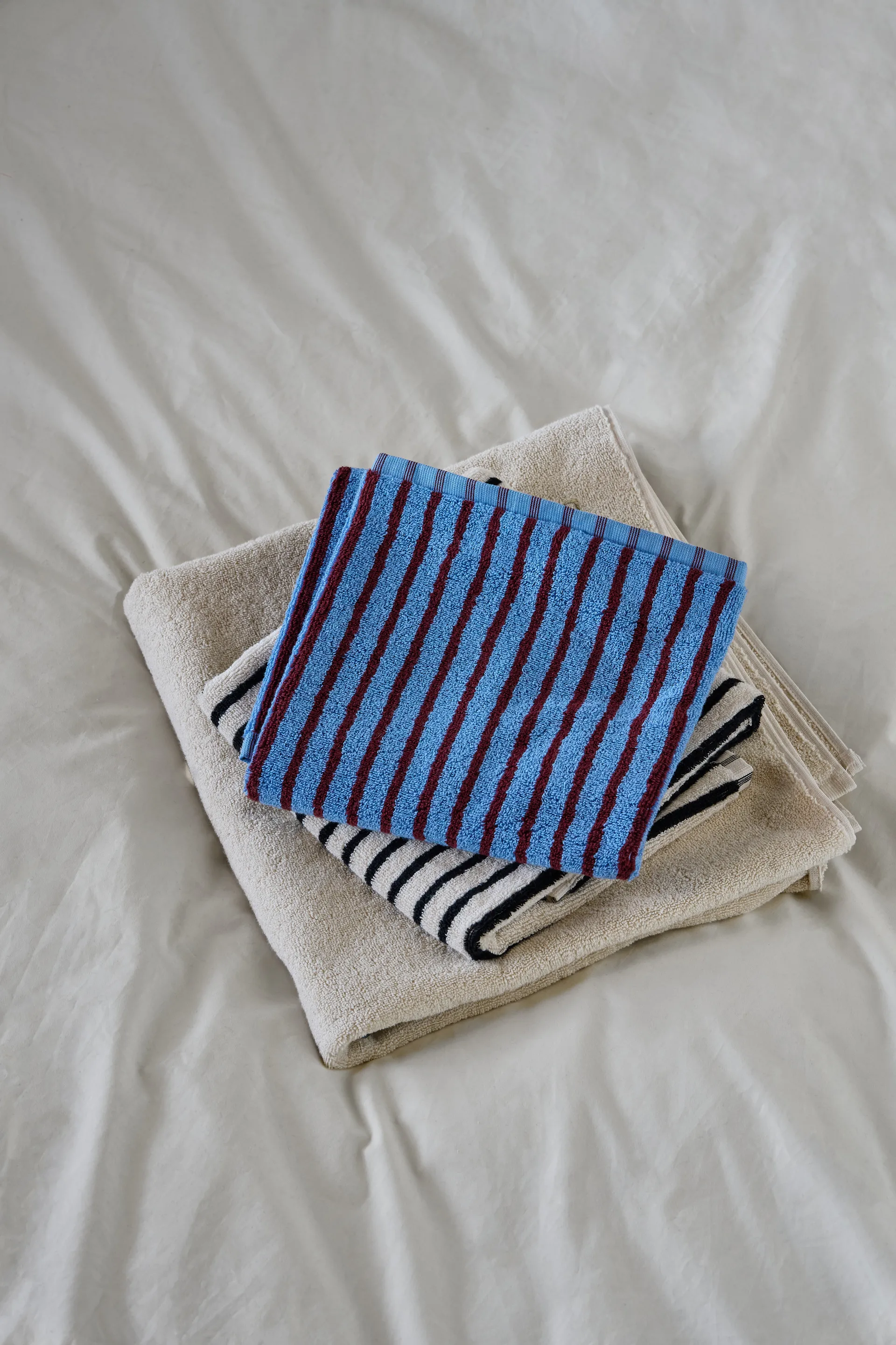 Serviette de bain Drift 70x140 cm, Blanc Scandi Living