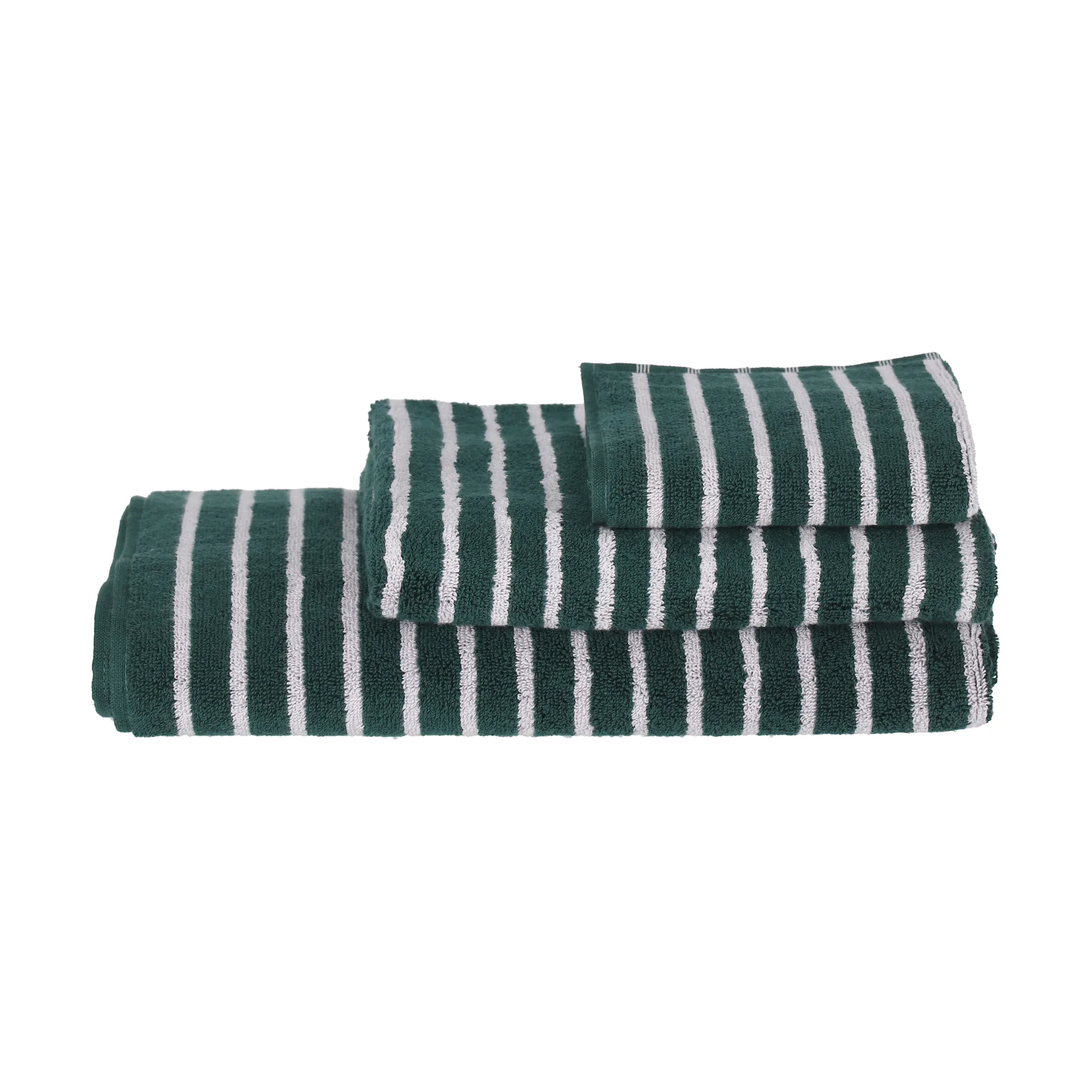 Serviette de bain Drift 70x140 cm, Vert-violet Scandi Living