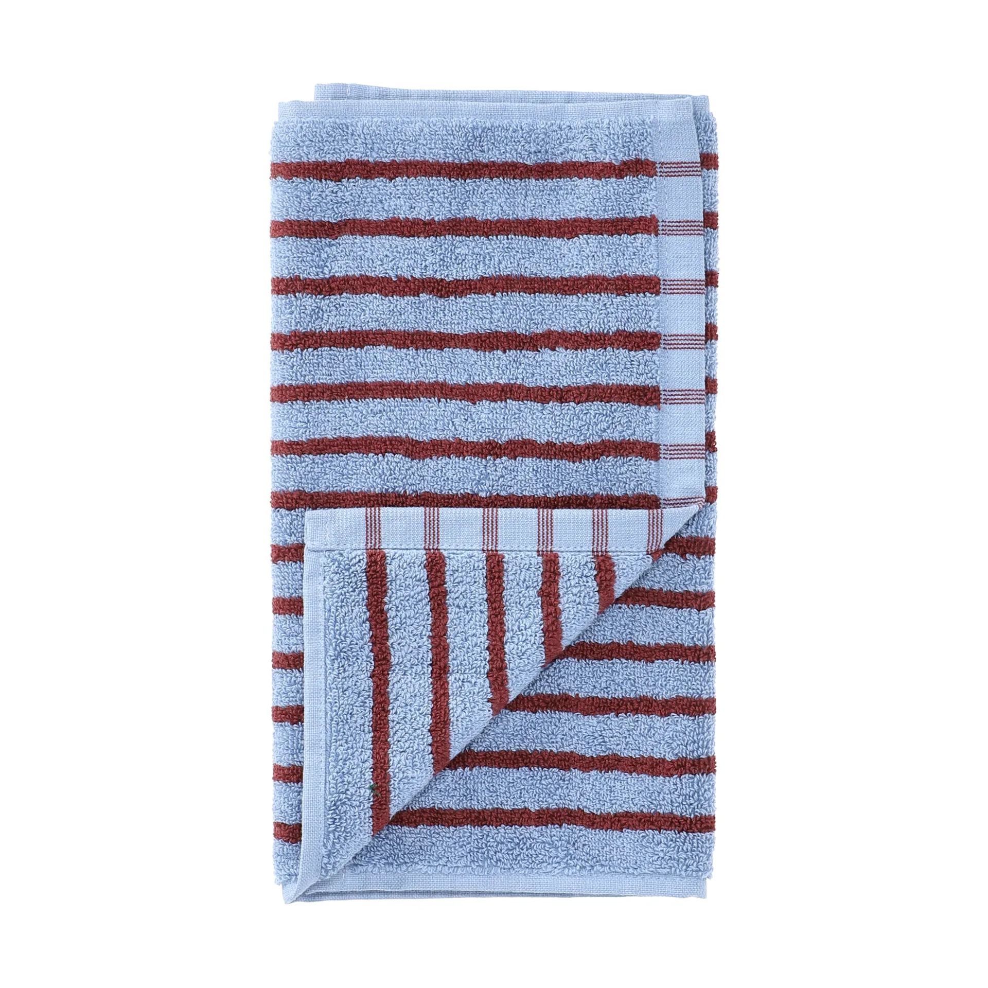 Serviette Drift 30x50 cm, Bleu-rouge Scandi Living