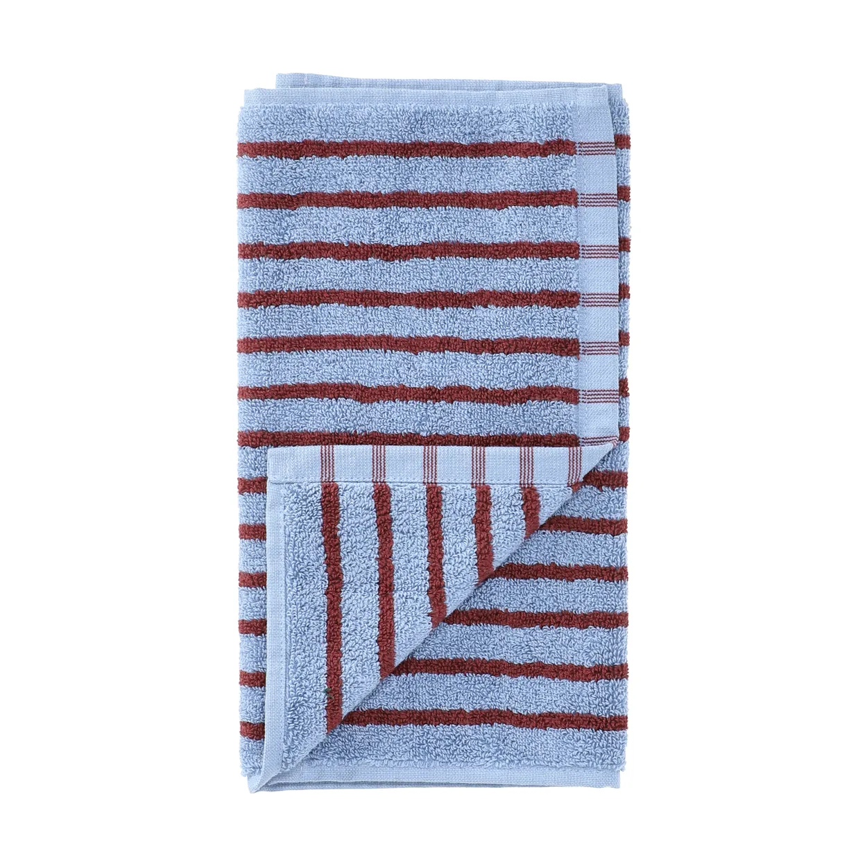 Scandi Living Serviette Drift 30x50 cm Bleu-rouge | Design Scandinave | Serviettes de bain | Bleu