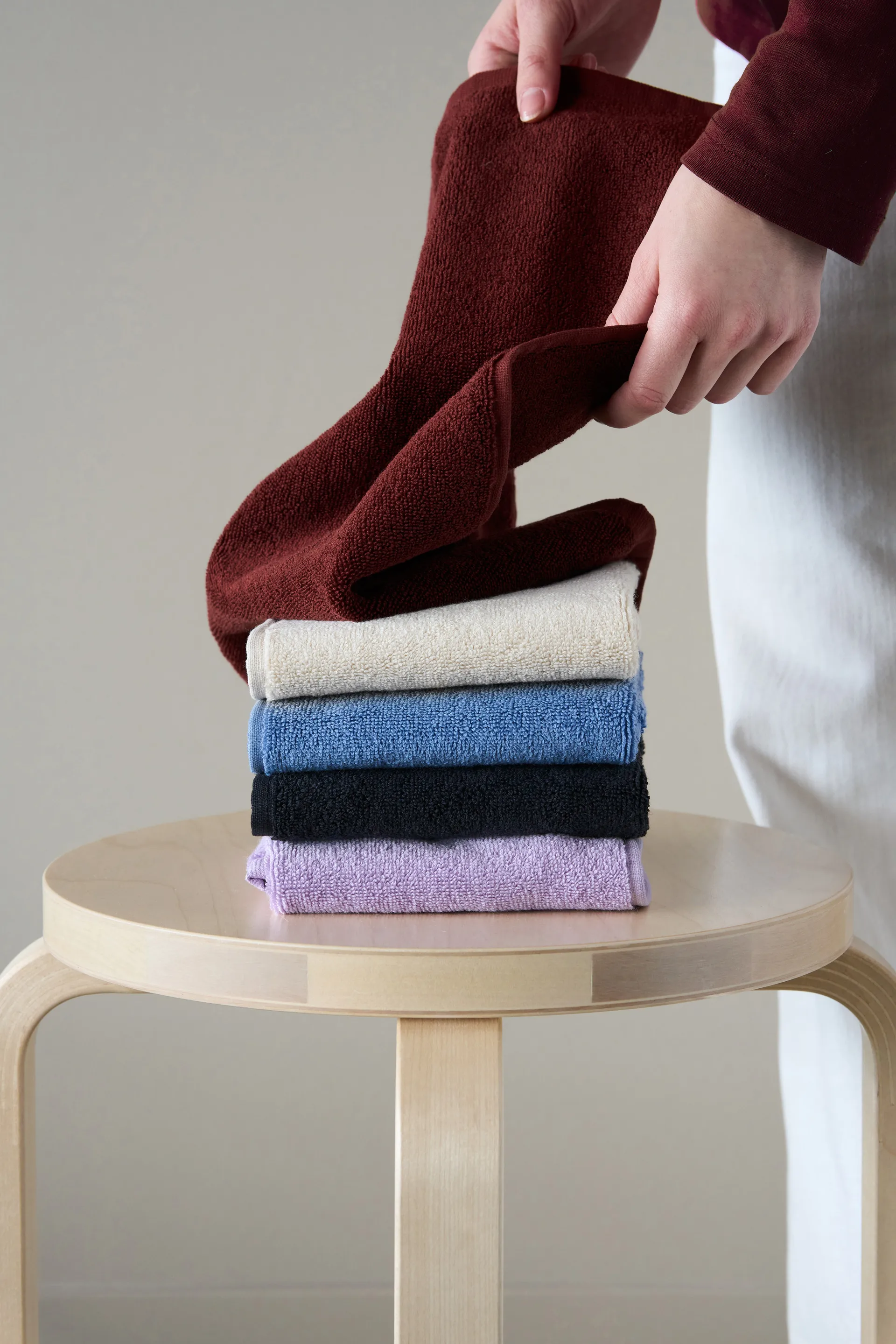 Serviette Drift 30x50 cm, Rouge Scandi Living