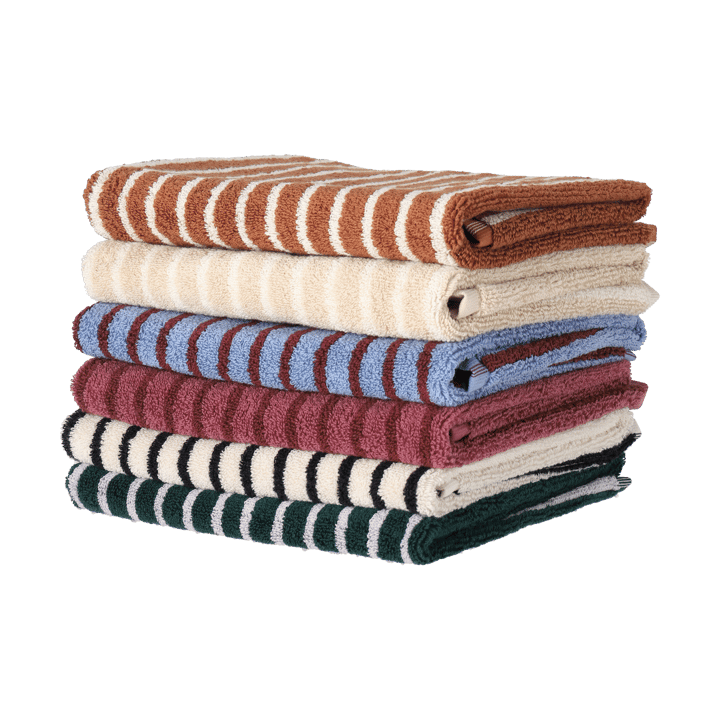 Serviette Drift 50x70 cm, Beige-blanc Scandi Living
