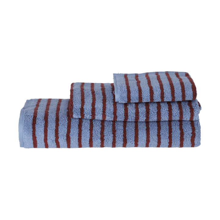 Serviette Drift 50x70 cm, Bleu-rouge Scandi Living