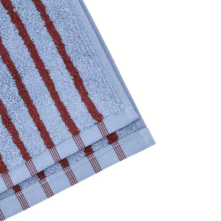 Serviette Drift 50x70 cm, Bleu-rouge Scandi Living