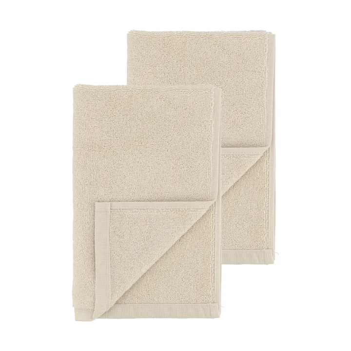 Serviettes de bain Drift 100x150 cm lot de 2 Blanc - Scandi Living