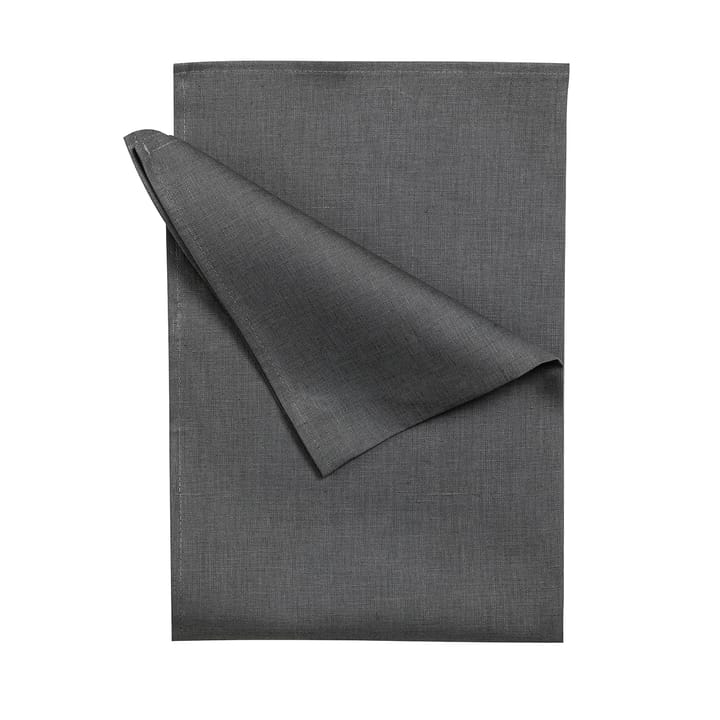 Serviettes de cuisine Clean 47 x 70 cm lot de 2 - charbon de bois - Scandi Living